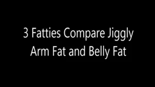 3 Fatties Compare Jiggly Arm and Belly Fat