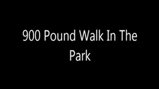 900 Pound Walk In The Park