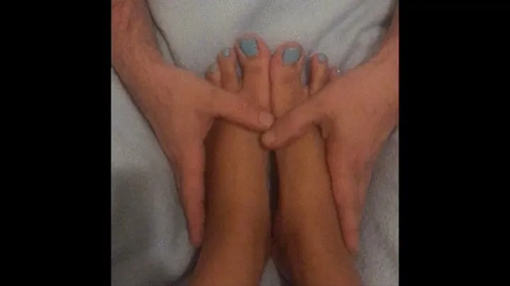 Getting Him To Massage My Princess Feet