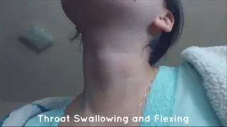 Throat Swallowing and Flexing MP4