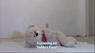 Cumming On Teddy's Face! WMV