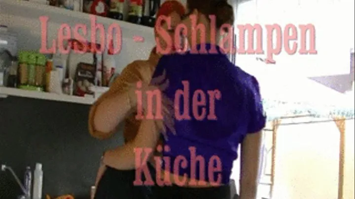 Lesbo Schlampen in der Kueche