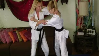 Mini Tournament: Competitive Judo Gi Fighting! Nikki Fierce vs Fightbabe Robin