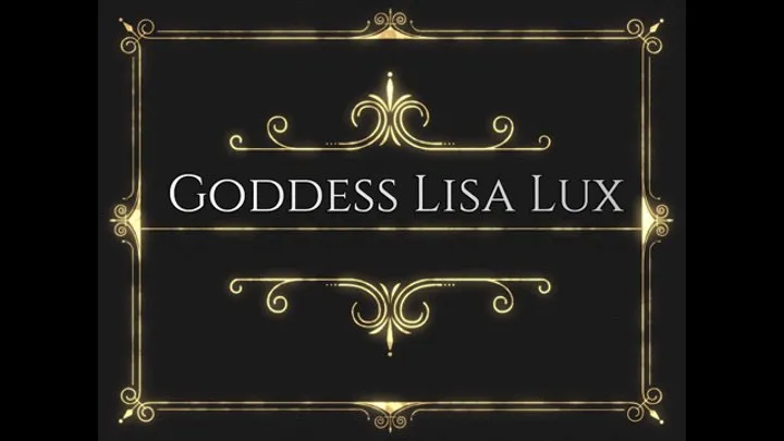 Goddess Lisa Lux's Good Little Subby