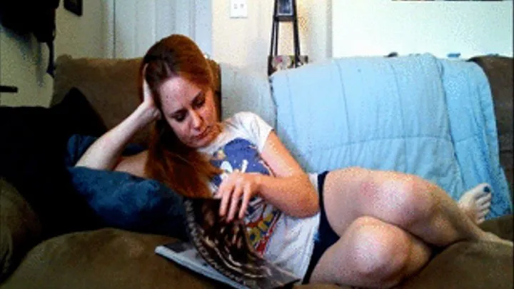 Reading a Magazine & Ignoring You