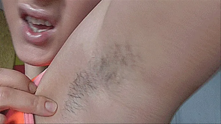 Hairy dirty armpits!