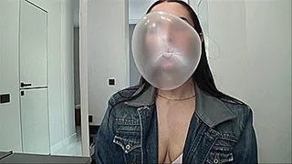 Blowing mega bubbles!