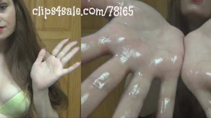 Shiny Oily Hands And Palms Worship ~ MissDias Playground