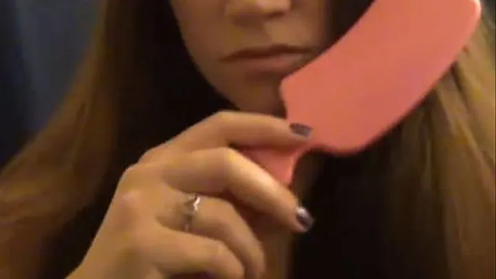 Long Hair Goddess Brushing Hair