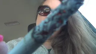 Smoking In Car With Sunglasses ~ MissDias Playground