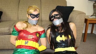 Batgyrl And Robyn In Peril