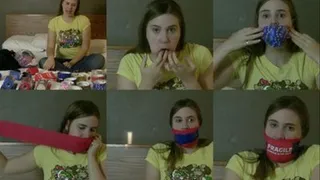 Alex Reynolds Self Gag Session Part 2