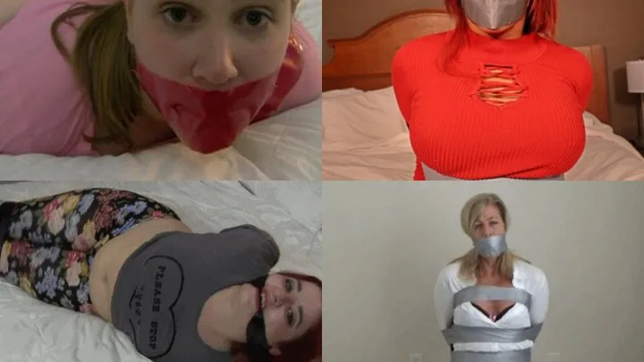 Babysitter Bondage Bound and Gagged Series # 2