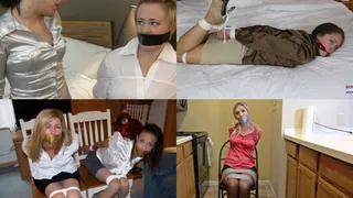 Blouse Fetish Bound And Gagged Series # 5