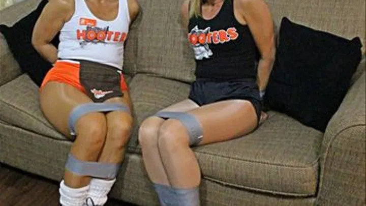 Hooters Girls Bound And Gagged