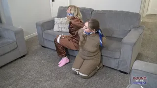 Movie Night Turns Into Bondage