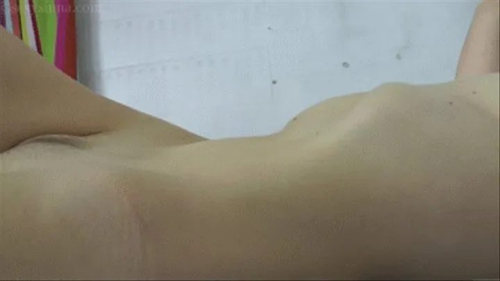 ' ' 'Feed me something - Skinny woman belly fetish clip'