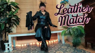 Leather match- hyperloving leather night POV Reina Leather