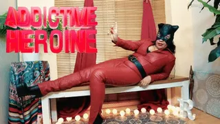 Addictive Heroine in LEATHER CATSUIT USES YOUR TONGUE- Reinaleather POV