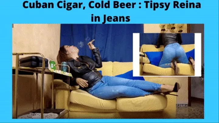 Cuban Cigar Cold Reina in Jeans