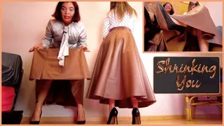 Shrinking you: maxi skirts