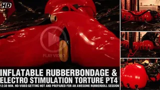 Inflatable RubberBondage & Electro Stimulation 4