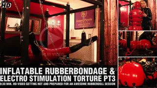 Inflatable RubberBondage & Electro Stimulation 3