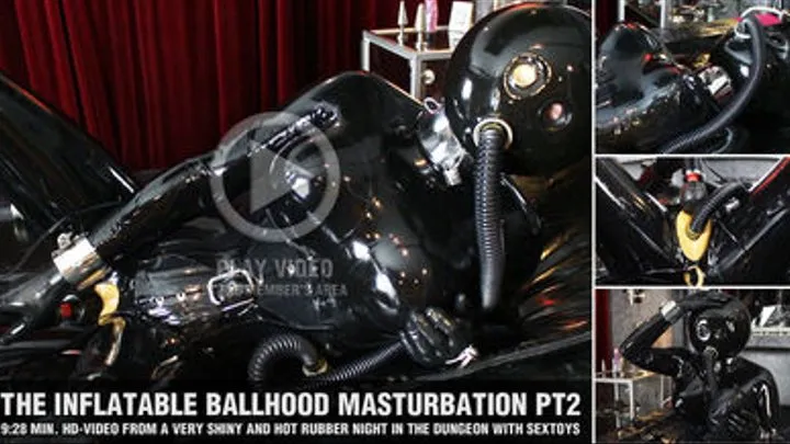 The Inflatable Ballhood Masturbation - Pt2