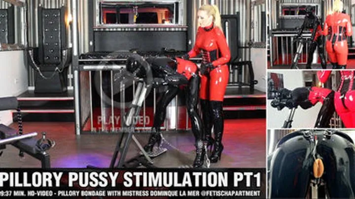 Pillory Pussy Stimulation Pt1