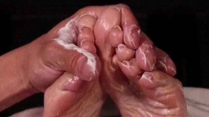 Foot Creaming ASMR