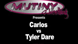 MW-120 Tyler vs Carey TOPLESS Comp Mixed Wrestling PART 1