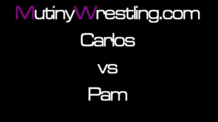 MW-107 Pam vs Carlos Pro Style Mixed Wrestling Full Video