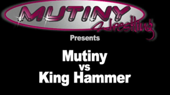 MW-39 Mutiny vs Hammer PRO STYLE Mixed Wrestling Clip