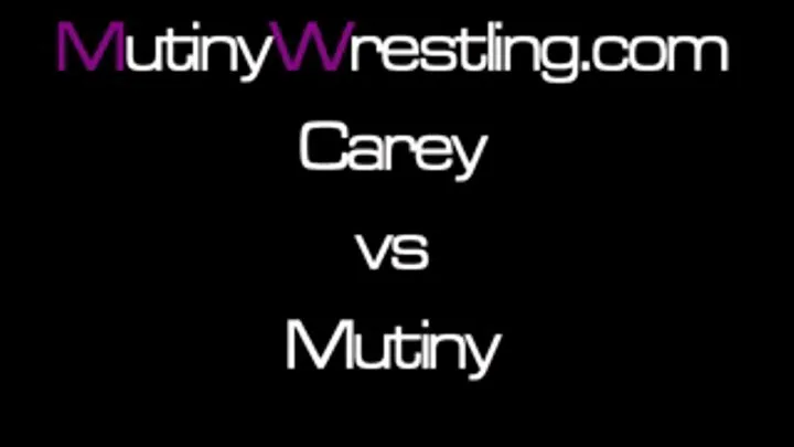 MW-191 Carey vs Mutiny Semi Competitive Wrestling Guy in control Full Video