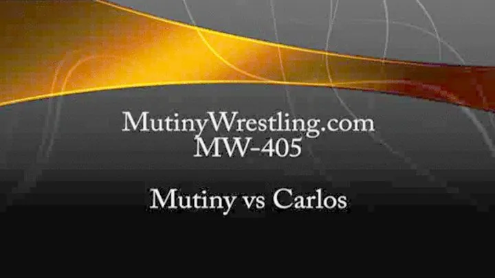 MW-405 Mutiny vs CARLOS INTENSE & SEXY xxx wrestling