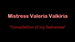 'Compilation of my feet-soles' by Mistress Valkiria resolution