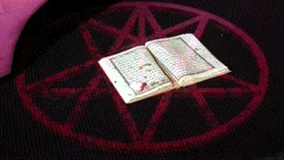 Satanic Pedicure and destruction of Quran