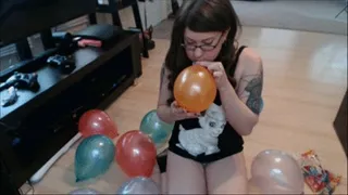 When Balloons Go BAD!! PT. 1 - The Blowing