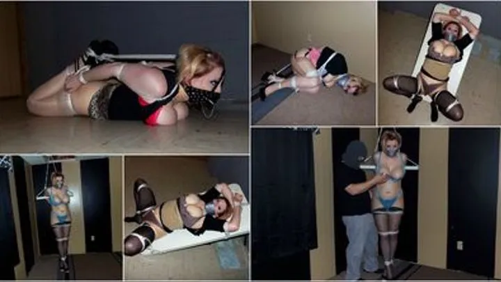 Stockings and bondage compilation