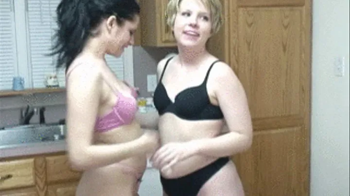 Two sexy chicks are doing some messy stuffs