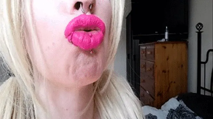 sexy hot pink trout pout