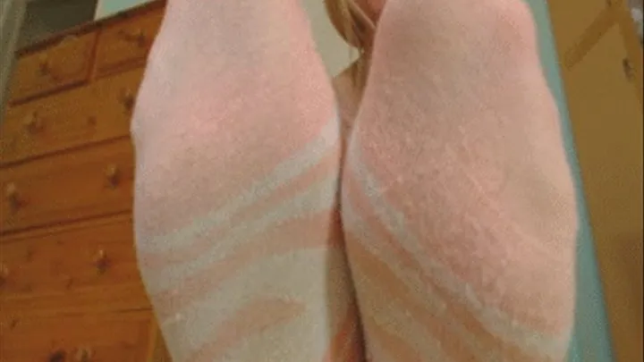 cute pink zebra socks for step-daddy