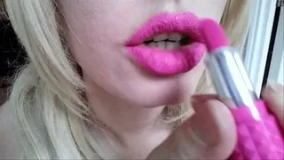 sexy pink kat von d babe lipstick