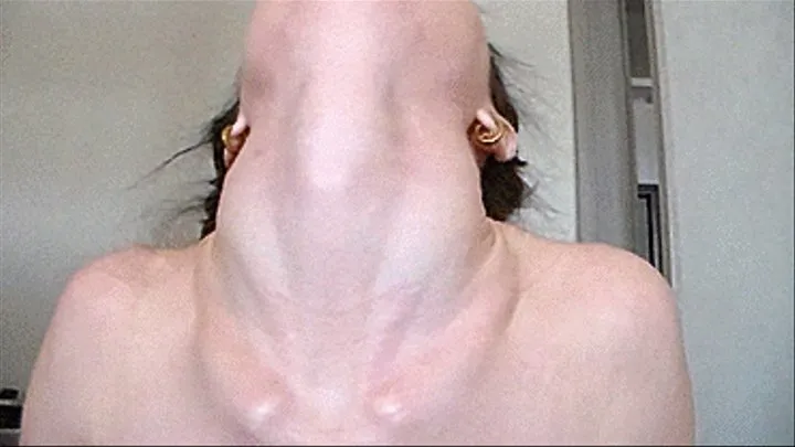 neck backm Adam's apple