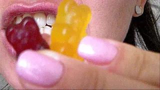 chew, swallow gummi