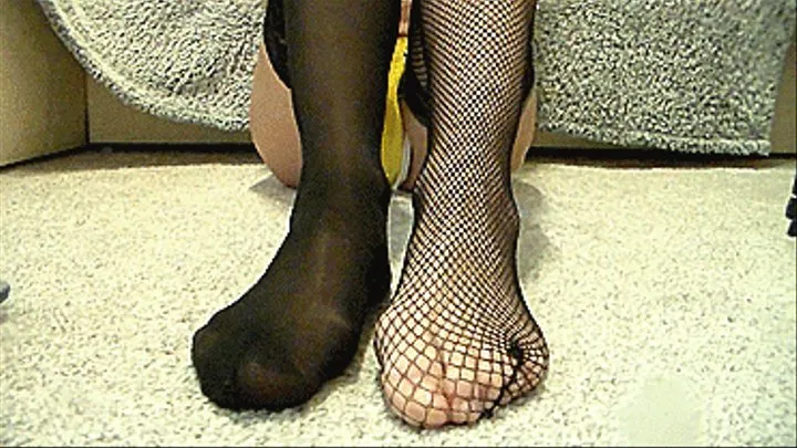 ?stockings, stockings in the net