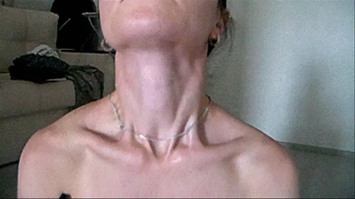 thick movable Adam's apple