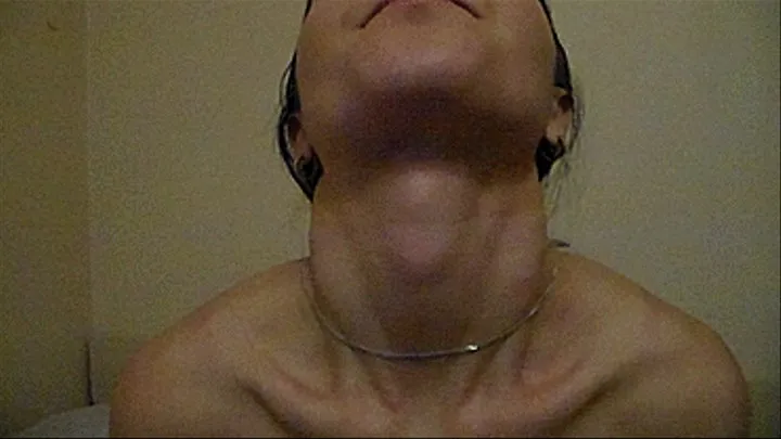 play with Adam's apple