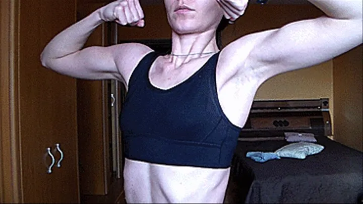 woman muscles