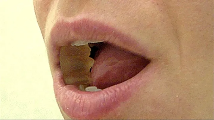 saliva deep throat